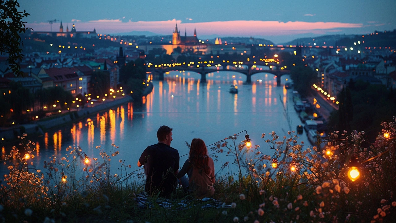 Romantické Místa pro Francouzské Líbání v Praze: Průvodce pro Páry